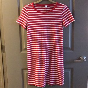 Striped T-Shirt Dress